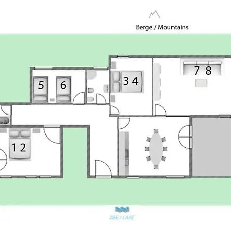 Pina Garten-ferienwohnung Mit Pool Apartment
